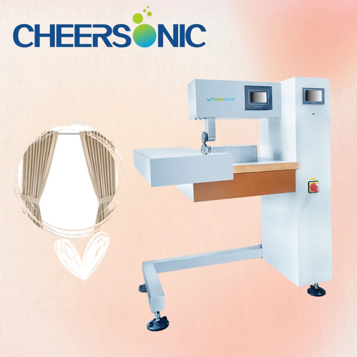 Ultrasonic Quilting table cut sweet