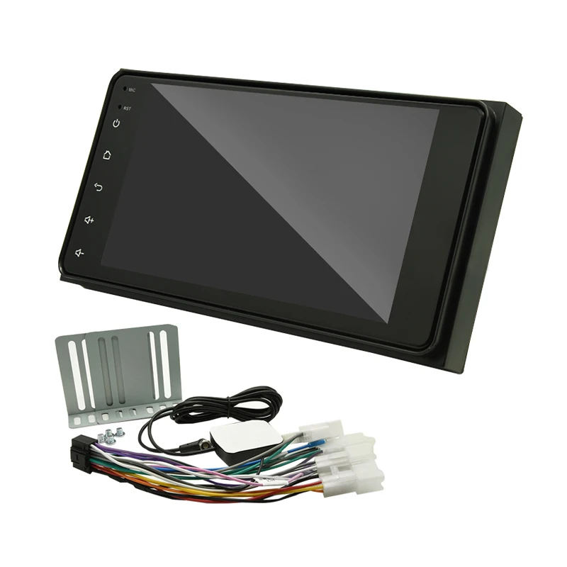 HT-8002D 7-in Double Din Universal Wifi Gps Car Dvd Player Android 10 for Toyota Corolla 2010 2015