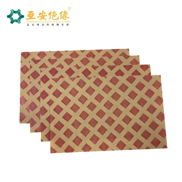 Diamond dotted presspaper dot pattern paper DDP/ Double Side Coating Diamond Dotted Pattern Ddp Insulation Paper for transformer