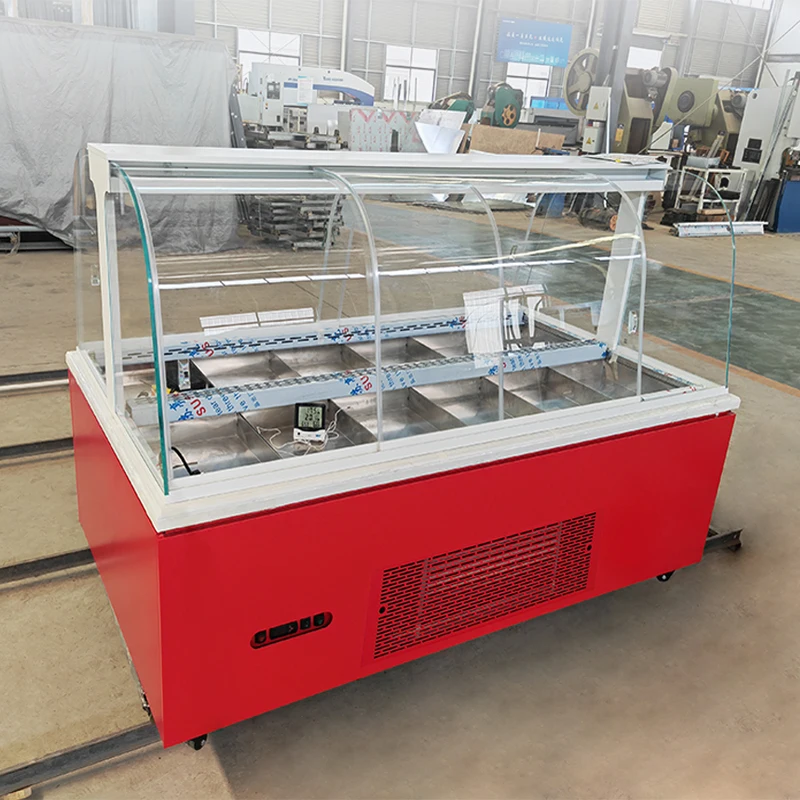 Commercial Display Cake Refrigerator Showcase Candy Showcase Bakery Nut Refrigerator Showcase Deli Display Refrigerated Case