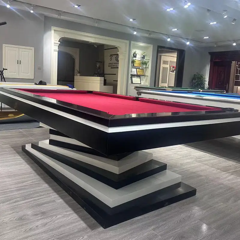 Professional Factory Direct Sales Pool Tables Slate Bed Solid Wood Billiard Table 7ft/8ft/9ft Luxury Modern Billiards