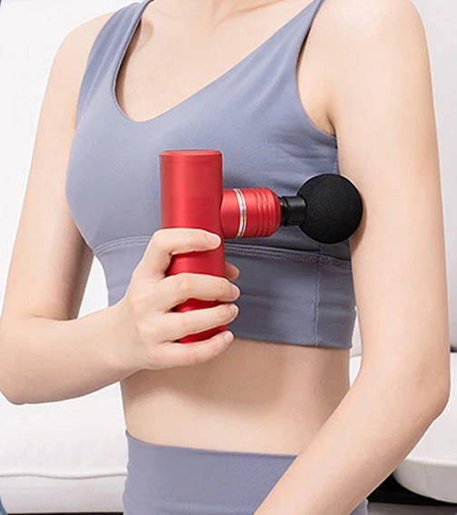 Best Selling Pocket-Sized Small Deep Tissue Muscle Percussion Home Used Portable Super Mini Massage Gun For Pain Relief
