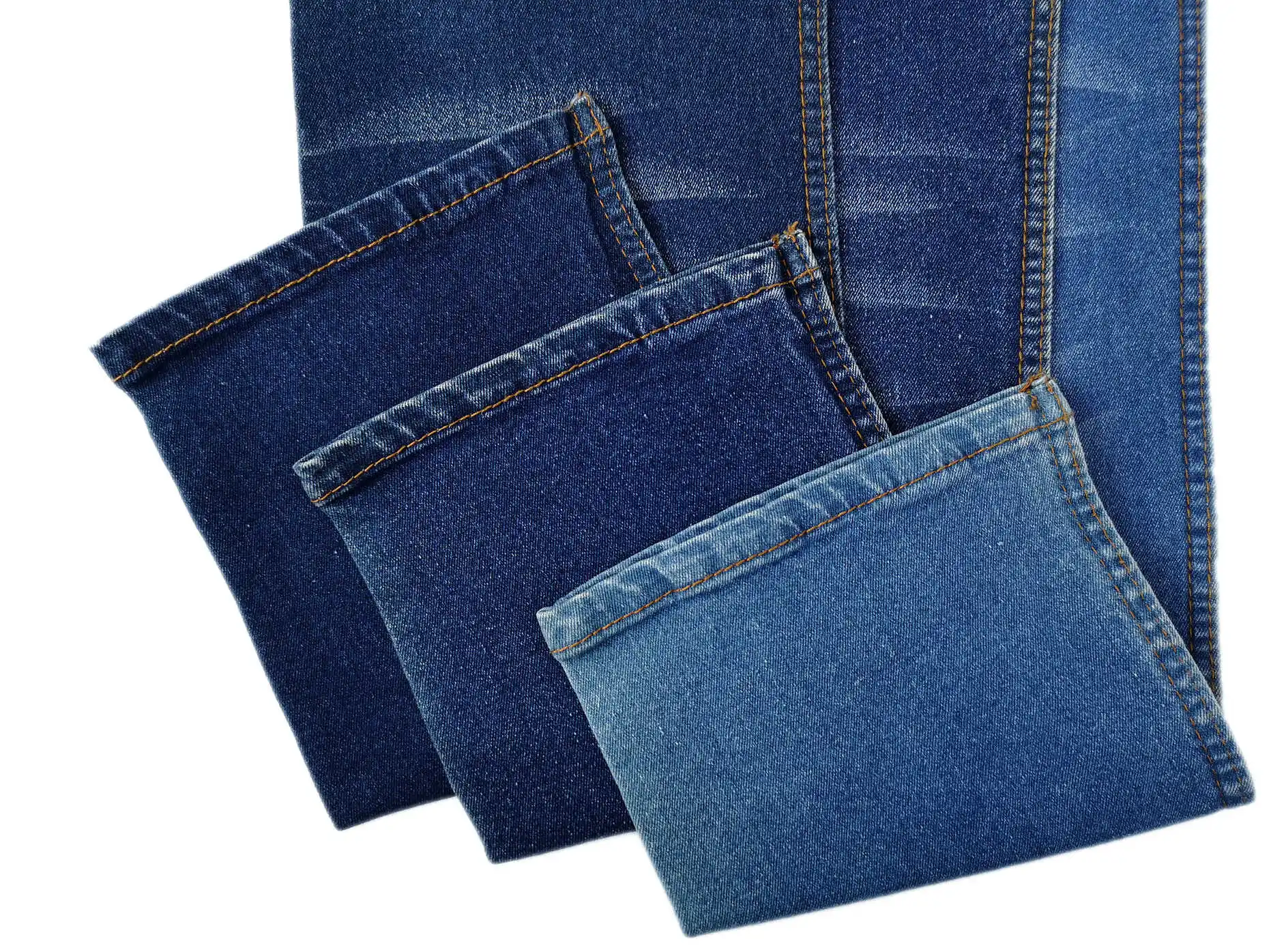 212 Blue twill 9.5oz woven denim fabric cotton gap wholesale for men and women jeans