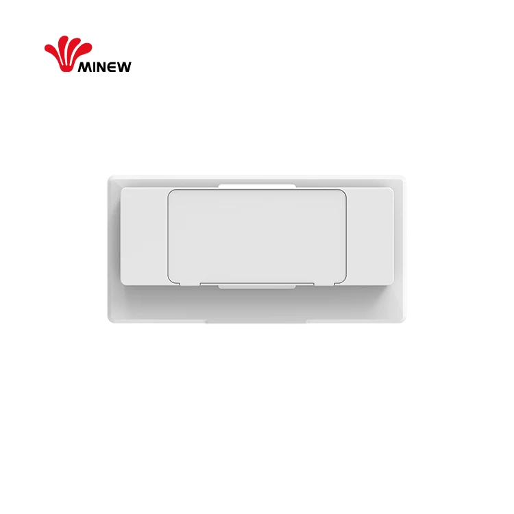 3.5 inch Minew LED light NFC electronic shelf label tri colour e ink display ESL digital price tag e ink for retail pos system