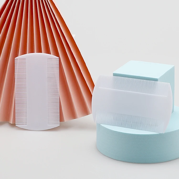 Гребень для вшей, гребень для вшей с длинной пластиковой ручкой