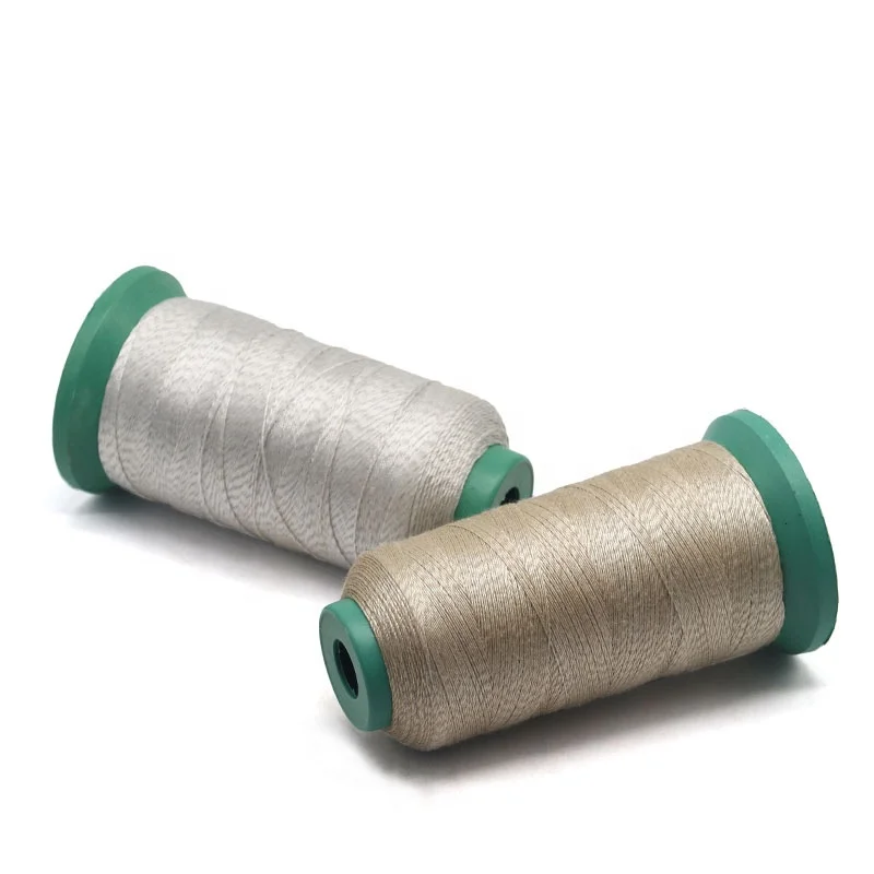 Free Test Samples Carbon Yarn Fiber Conductive Sewing Thread Do Not Broken For Touch Screen Gloves