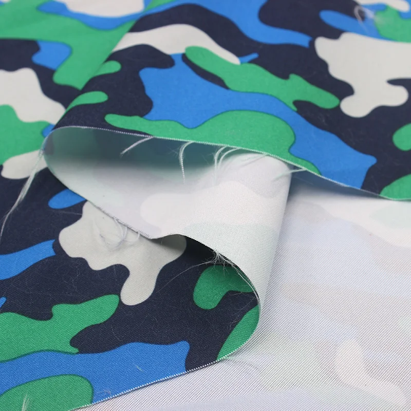 
polyester peachskin custom pattern print on fabric 