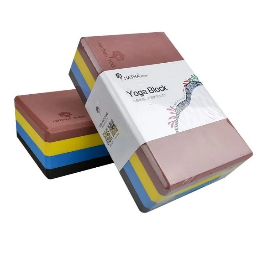 
 2021 новый блок для йоги радужного цвета Eva, высококачественный блок для йоги  