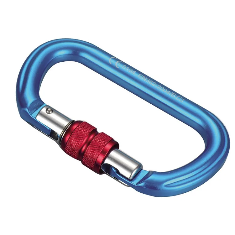 High Quality Aluminum Rock Climbing Carabiner Color Custom Carabiner