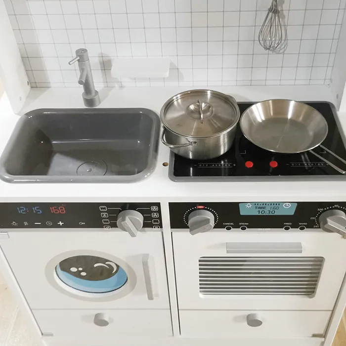 Kids Play Wooden Kitchen For Children Top Quality Children Kitchen Sets Children Pretend Role Play Kitchen Toy Set