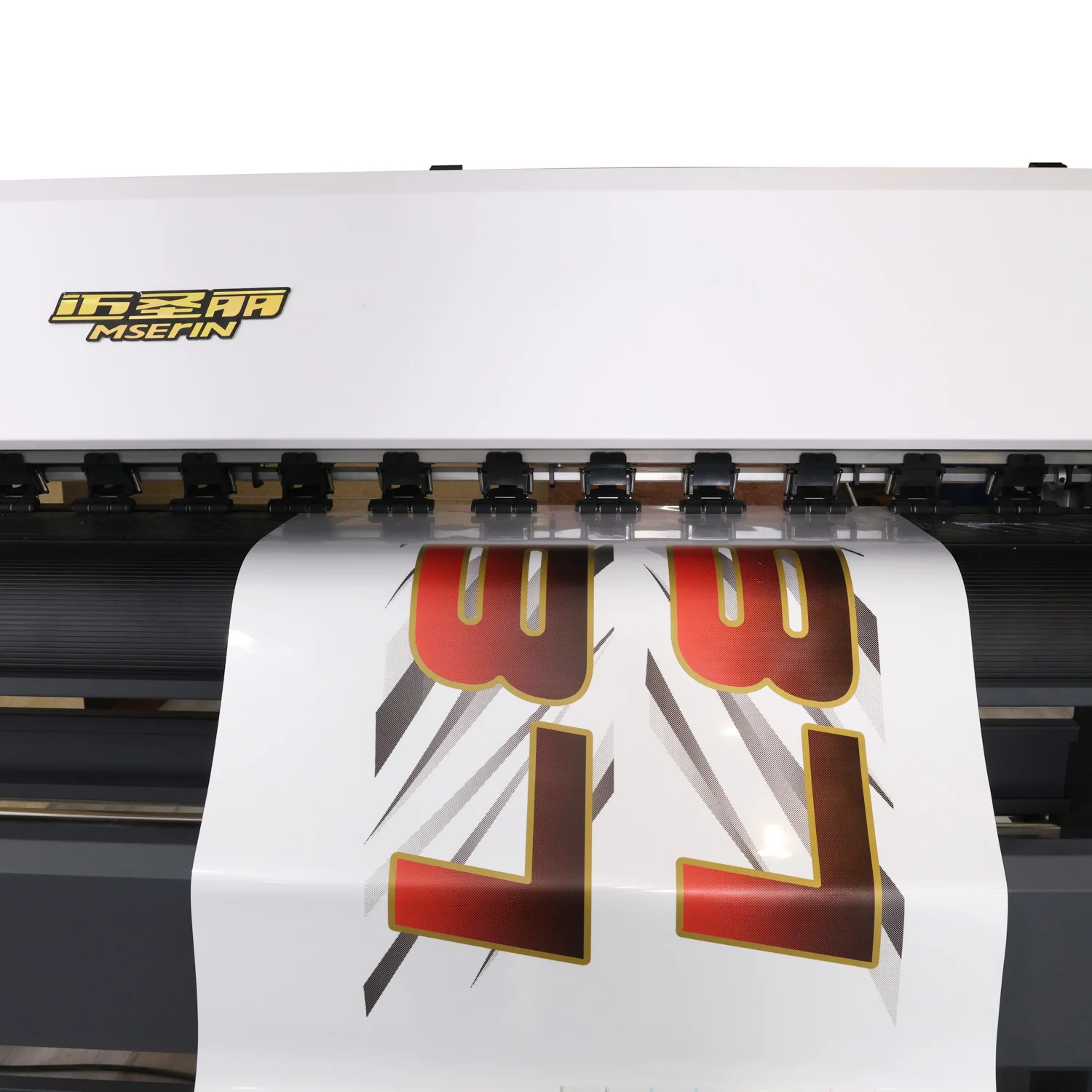1.8/1.6M Ubiversal Eco Solvent Printer Wide Format Printer Machine 1.8m Inkjet Printer For Car Sticker