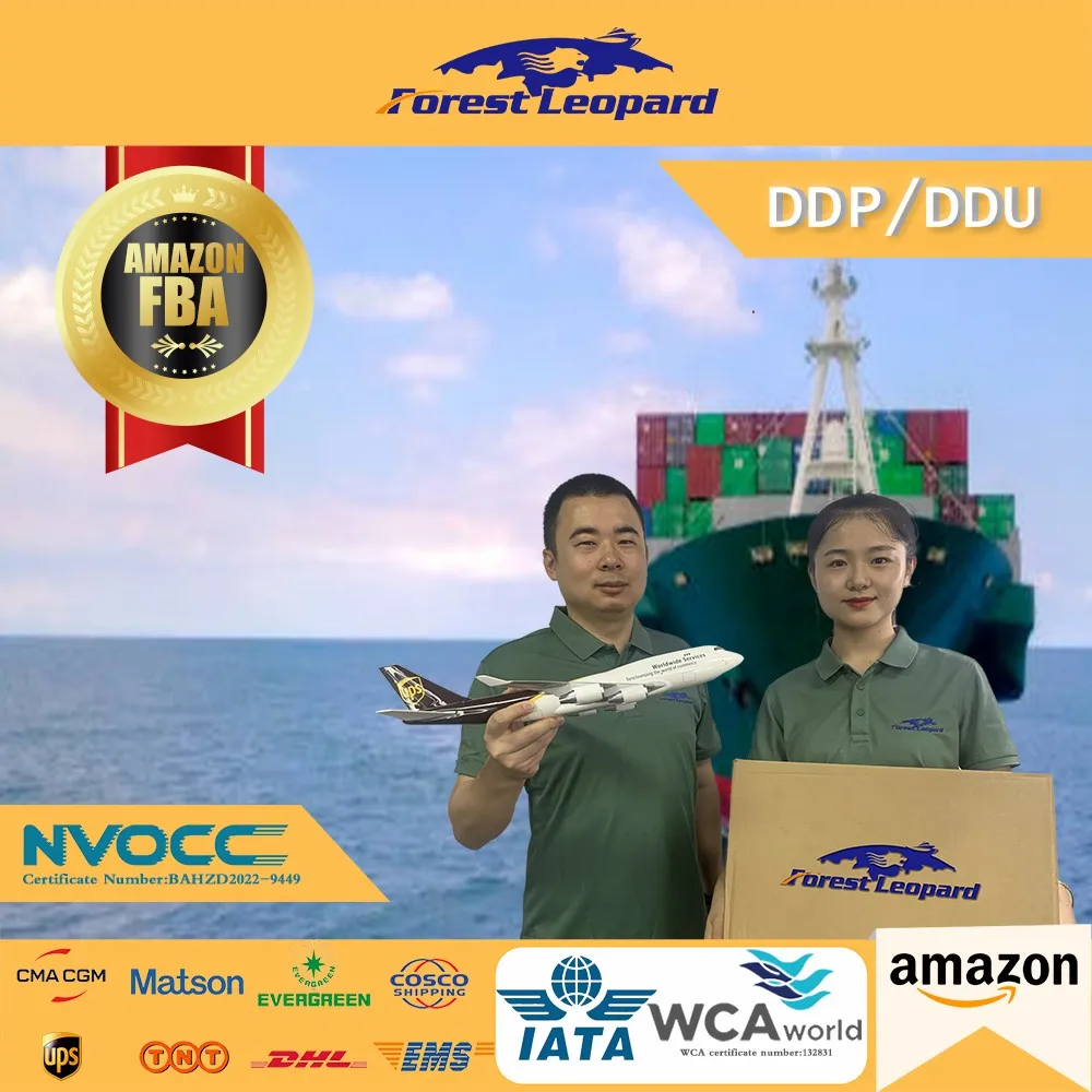 FBA shipping Cargo DDU DDP Shipping Sea Freight Forwarder Cheapest Charge Rates Ocean Transportation to USA Transit Time