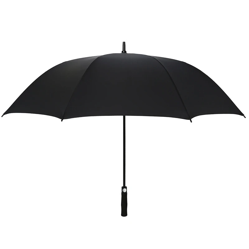 30 Inch Fiberglass Windproof Big Auto Opening Golf Straight Umbrella Cheap Price Daily Life Customized Logo Golf Men Umbrella