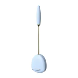 Sanga New Household Automatic Plastic Cleaning Wall Mounted Modern Hygine Gold Toilet Brush and Holder Set for Bathroom