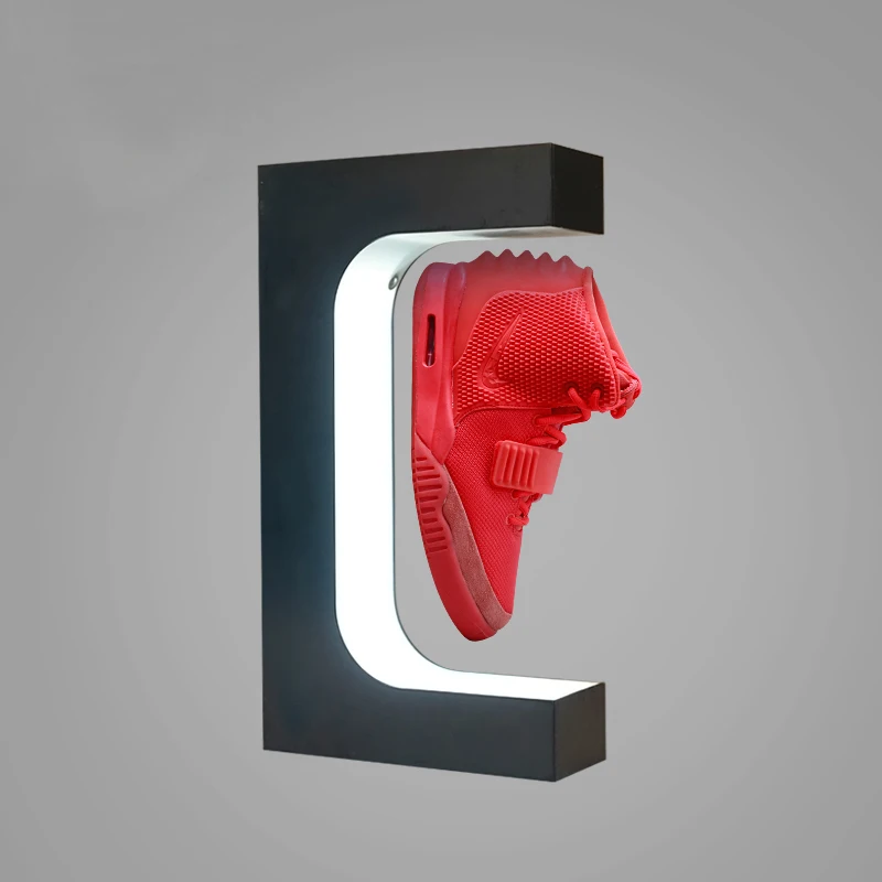 New design modern sneaker stand shoe store 360 degrees rotating display racks