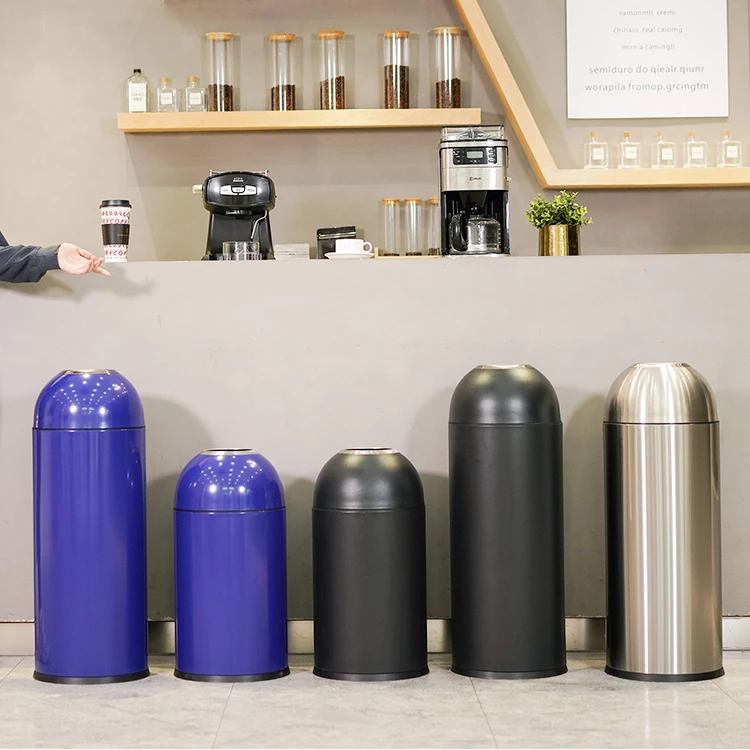 High Capacity Can Trash Sanitary Garbage Bin Hotel Commercial Used