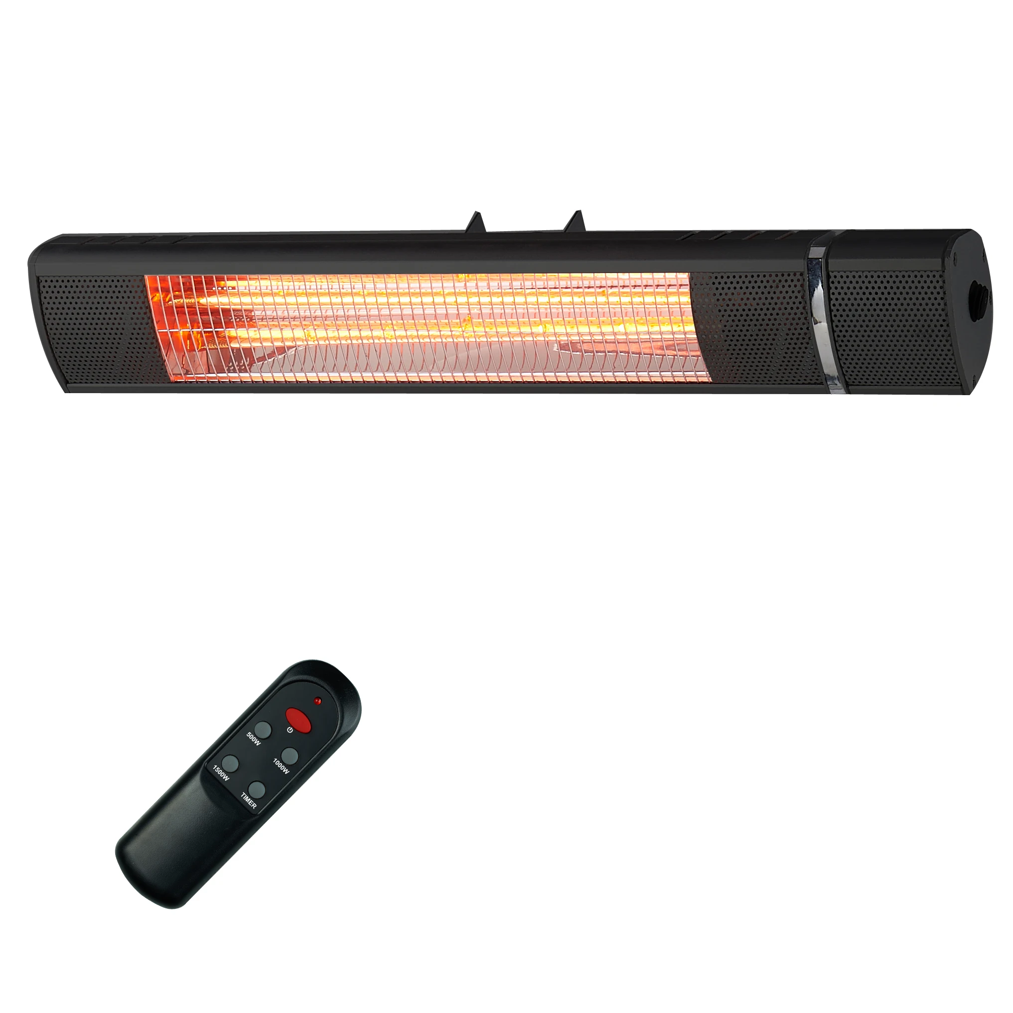 Electric Hang Paito Heater Halogen Heating Element Pull Control