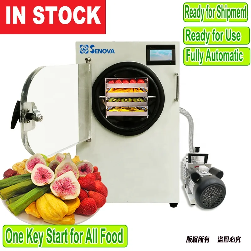 6Kg DIY Cheap Commercial Instant Coffee Dates Food Flower Lyophilizer Freeze Drier