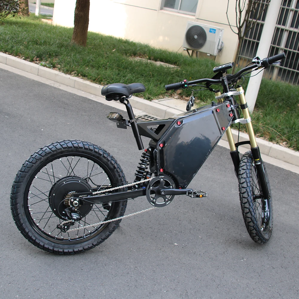 5KW Full Suspension carbon Steel Frame Cyclone Ebike 5000W Bomber Electric Bike