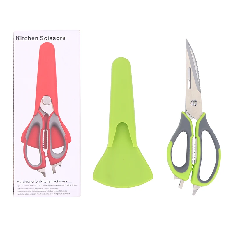 Spot Super sharp Detachable 7 in 1 Kitchen Shears Multifunction Stainless Steel Kitchen Scissors With Magnetic Holder