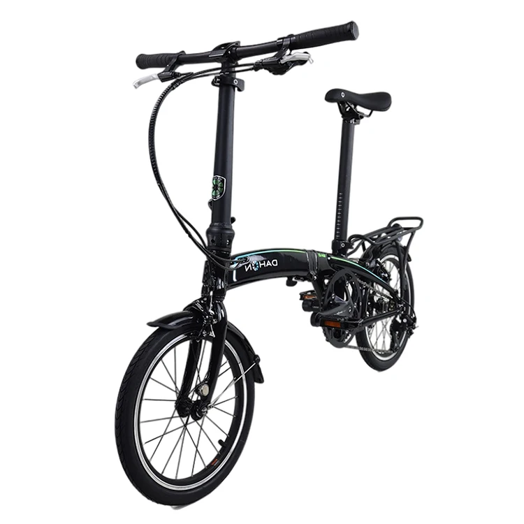 
Quality Assurance New Design 6061 Alloy Qix D3 Bike High Performance Black Folding Bike 