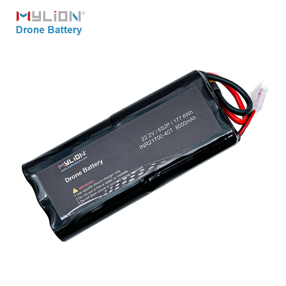 Аккумулятор для дрона Mylion 22 2 В 4000 мАч 8000 высокопроизводительные 21700 литий-ионные аккумуляторы аккумуляторные батареи UAV и солнечного света