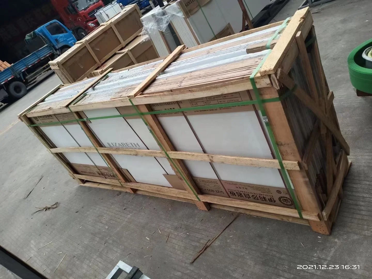 9 mm Thin Large Sintered Stone Engineered White Porcelain Big Slab