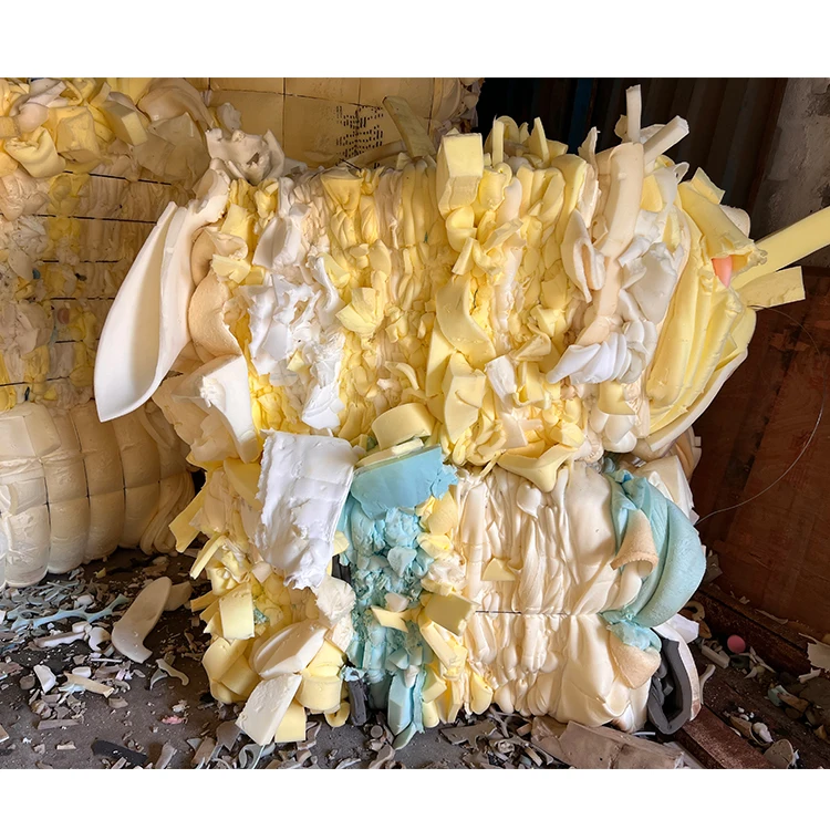 Grade A mixed color clean quality polyurethane Scrap Foam