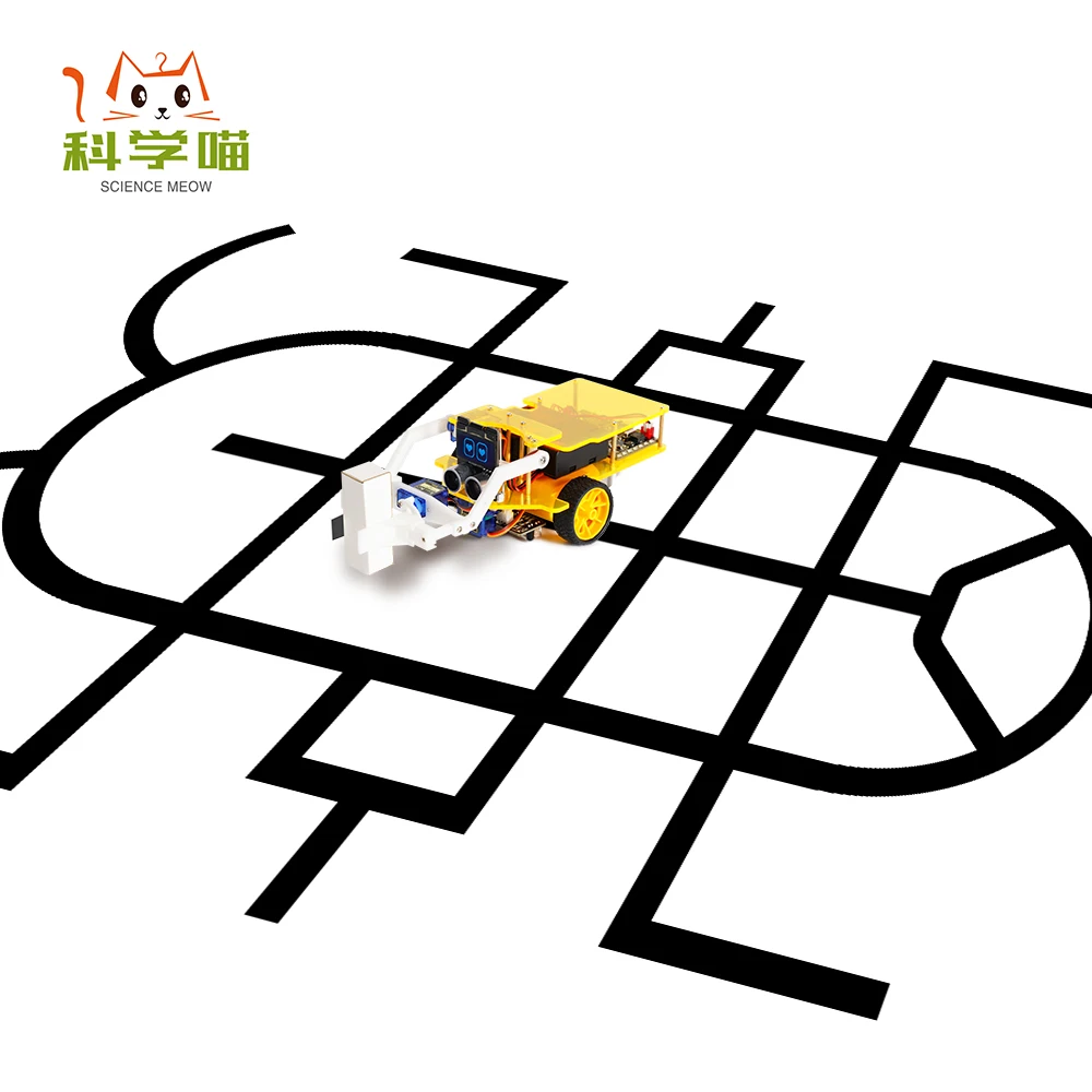 Programmable STEAM Robotics Kits cozmo Programming Arduino Walk Robot Toys for Kids & Adults