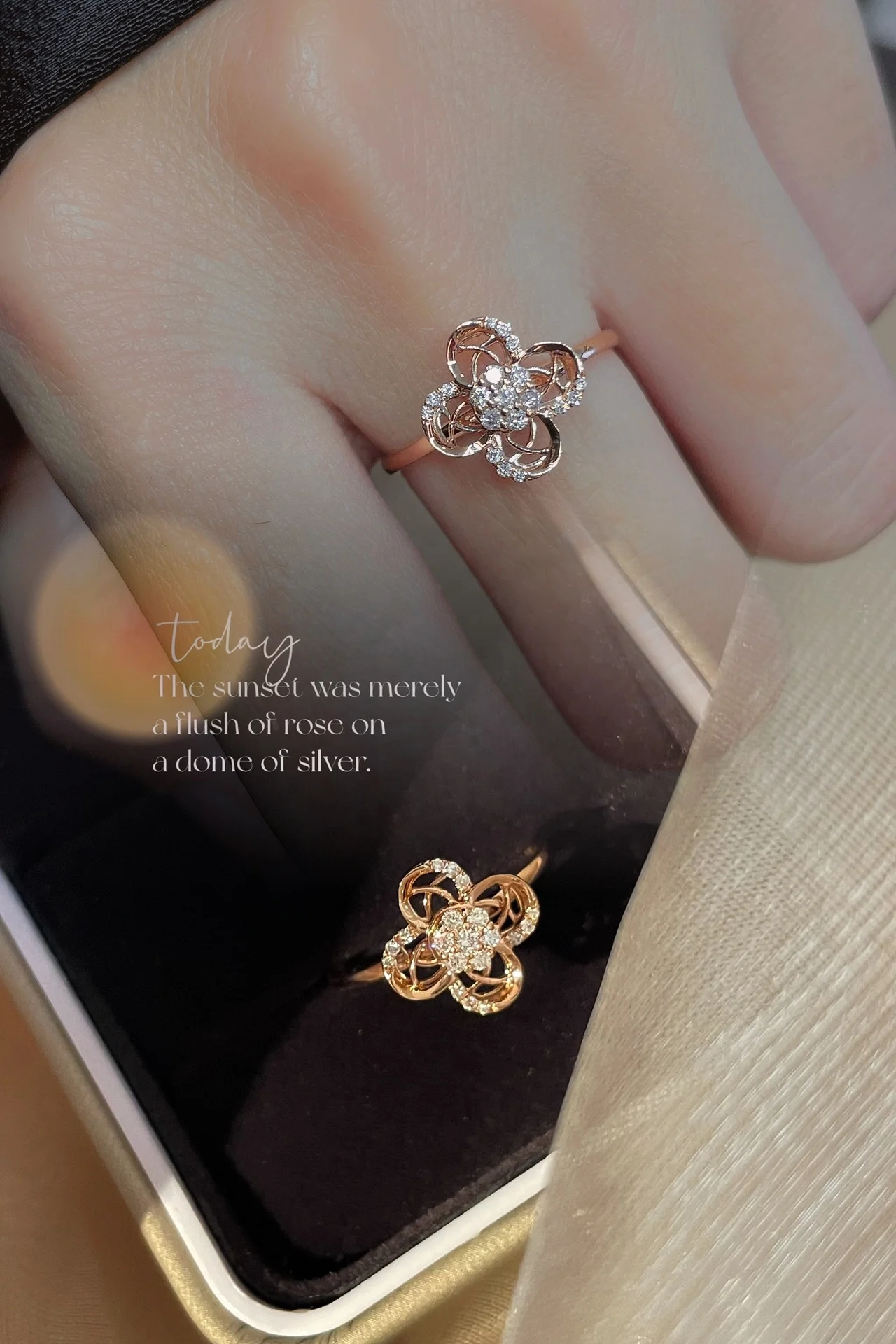 Xinfly Factory Custom GIA IGI Certified Natural Diamond Lab Diamond 10k 14k 18k Real Solid Gold Jewelry Set