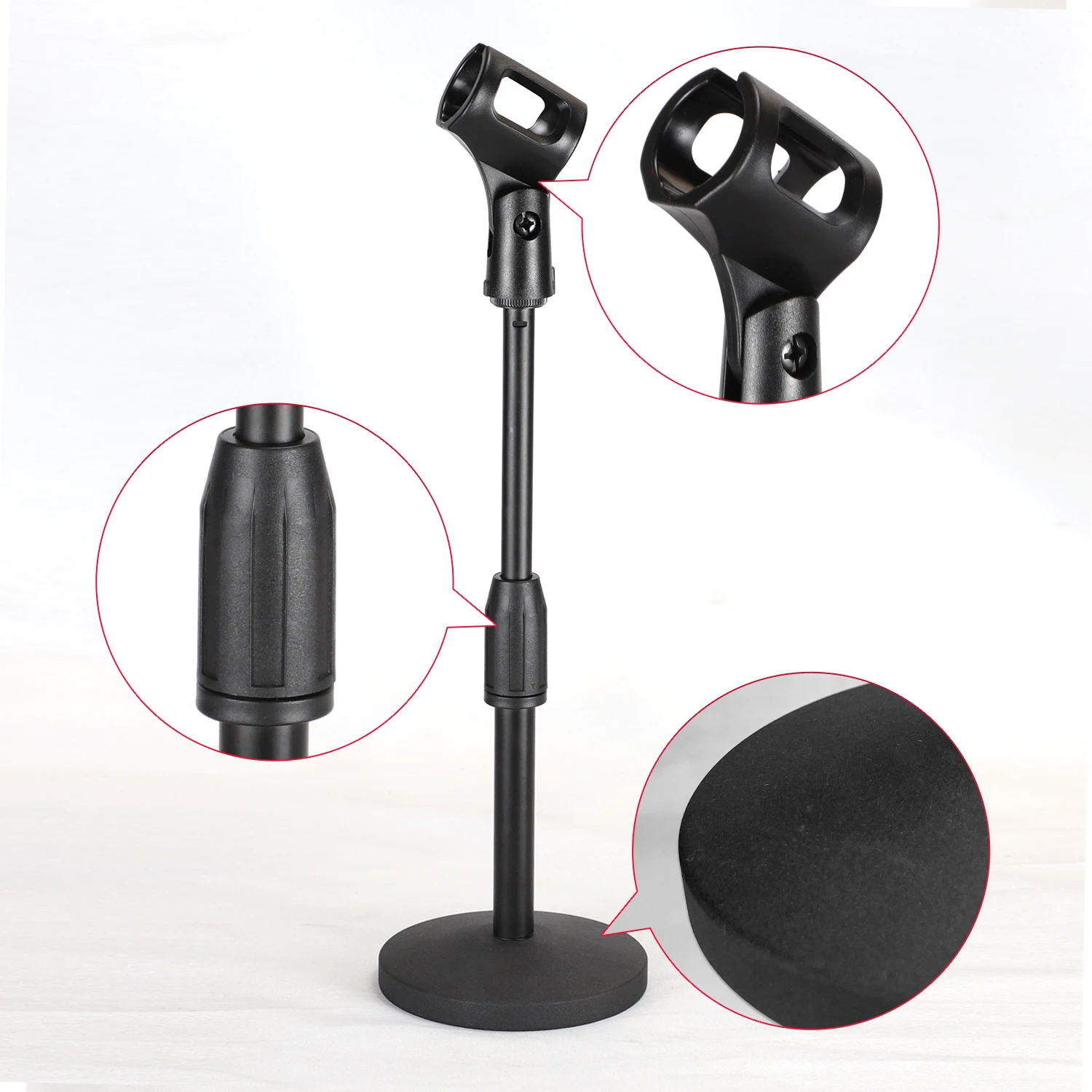 Стойка для микрофона утолщенная металлическая регулируемая стойка Подкаст пения