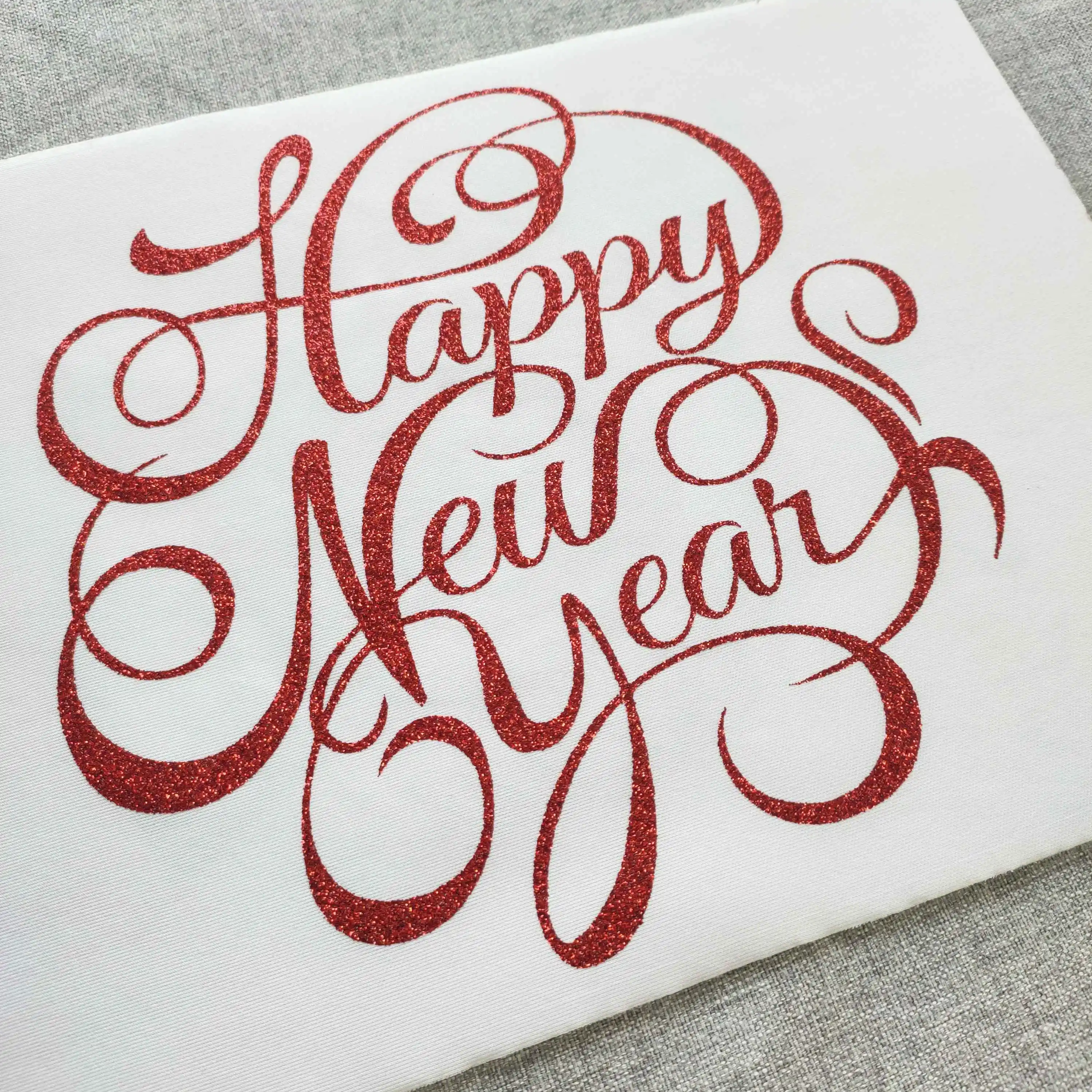 Yuanfan Free Samples wholesale Glitter Heat Transfer vinyl  for t shirt clothing fabric textile