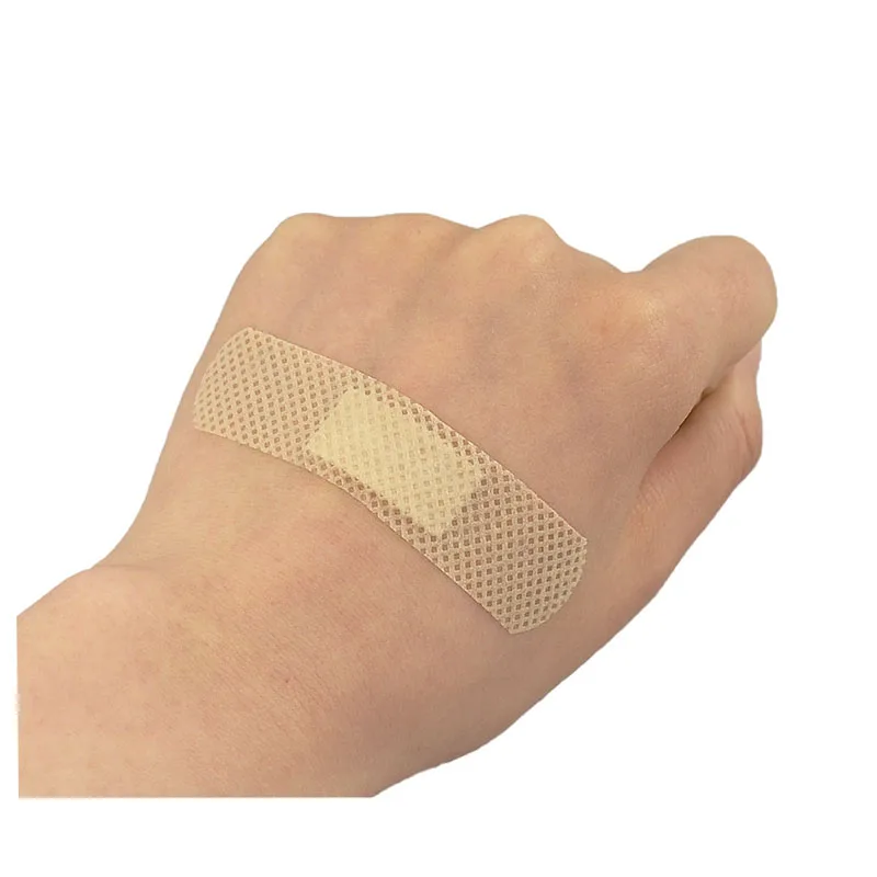 Big soft skin medical adhesive packaging plaster elastic non woven bandaid for wound care with ce