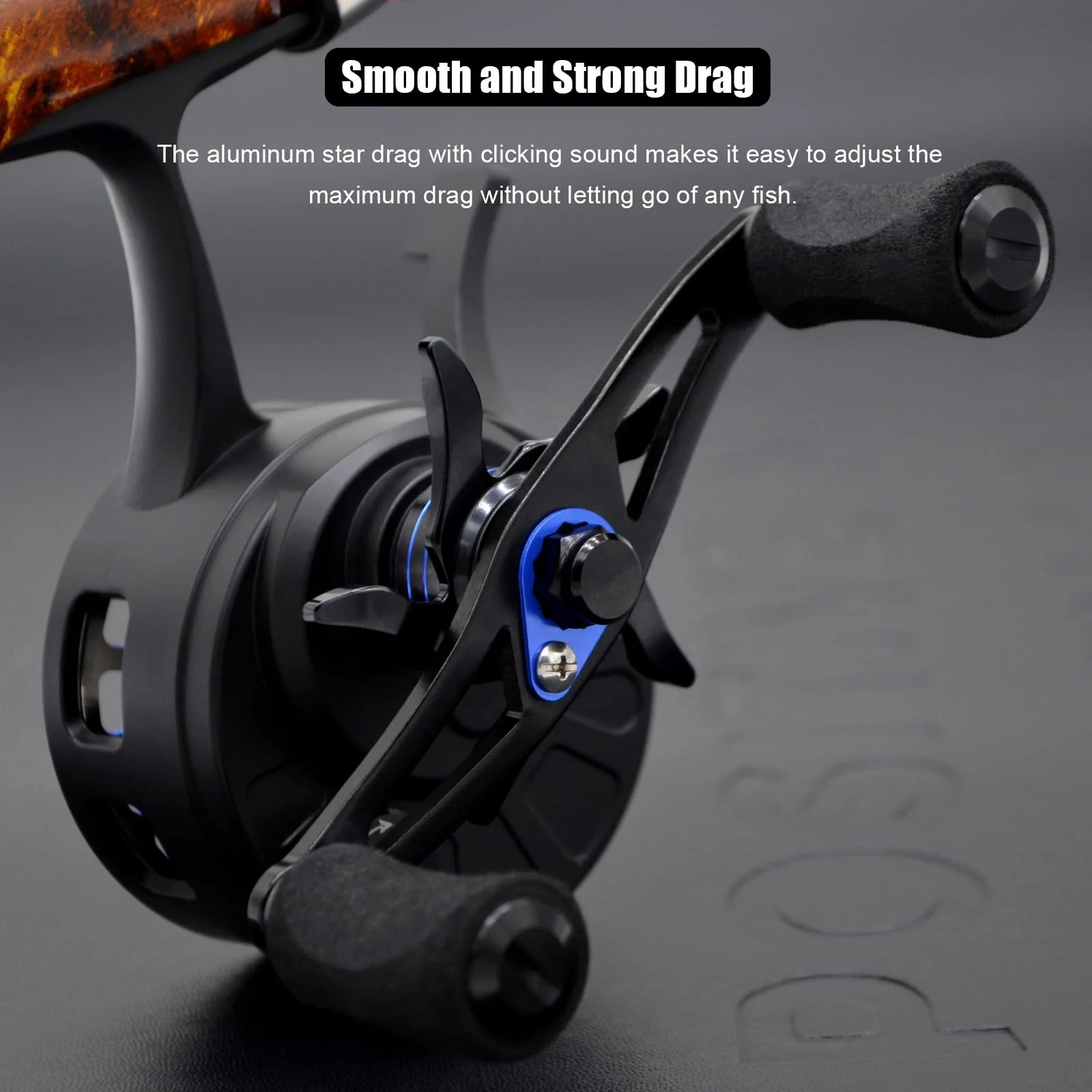 7+1BB High Strength 3.2:1 Stainless Steel Spindle 6-8KG Breaking Force Metal Spool Spinning Winter Ice Fly Fishing Reels