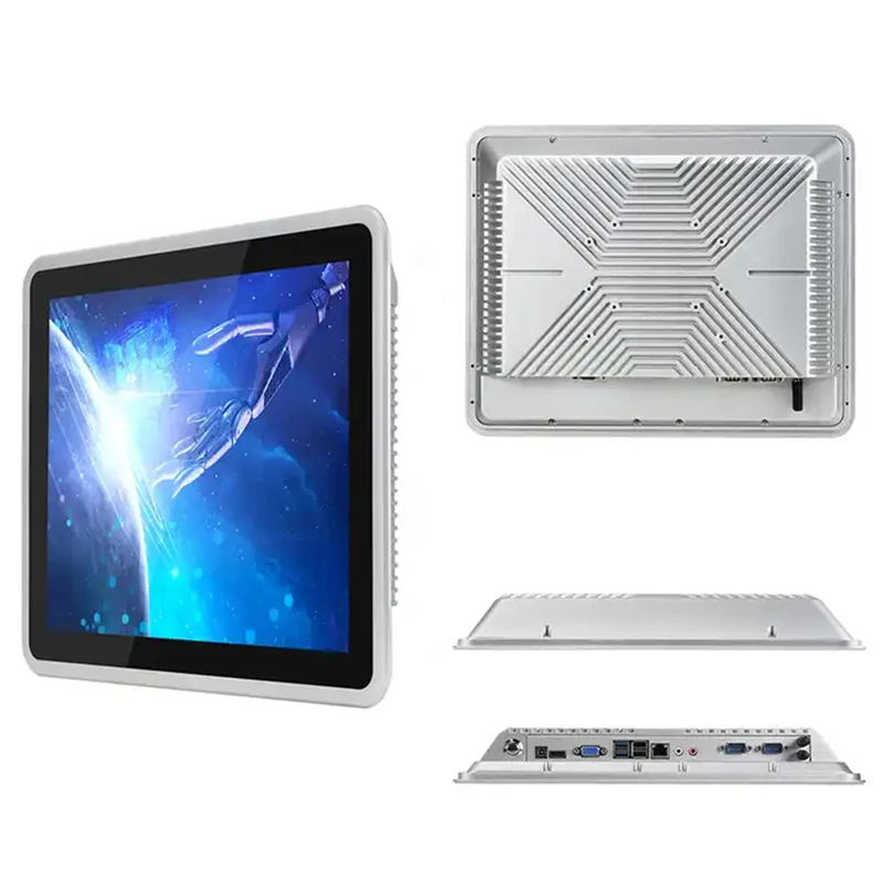 Wholesale Price All In One Industrial PC 17 Inch Capacitive Touch Screen Waterproof i3 i5 For Smart manufacturing And Mall