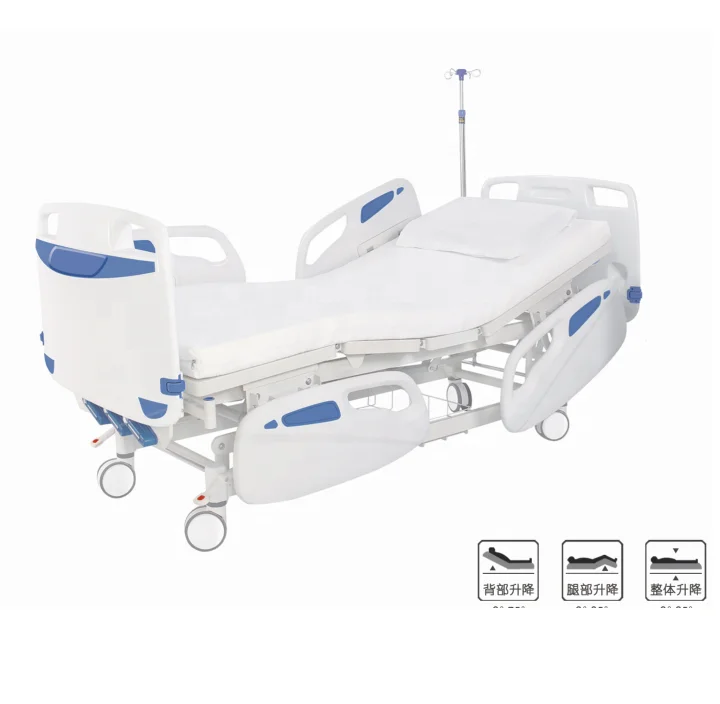 
2020 New Model Chinese Factory Price used High Quality Patient Bed Manual Electric hospital bed 