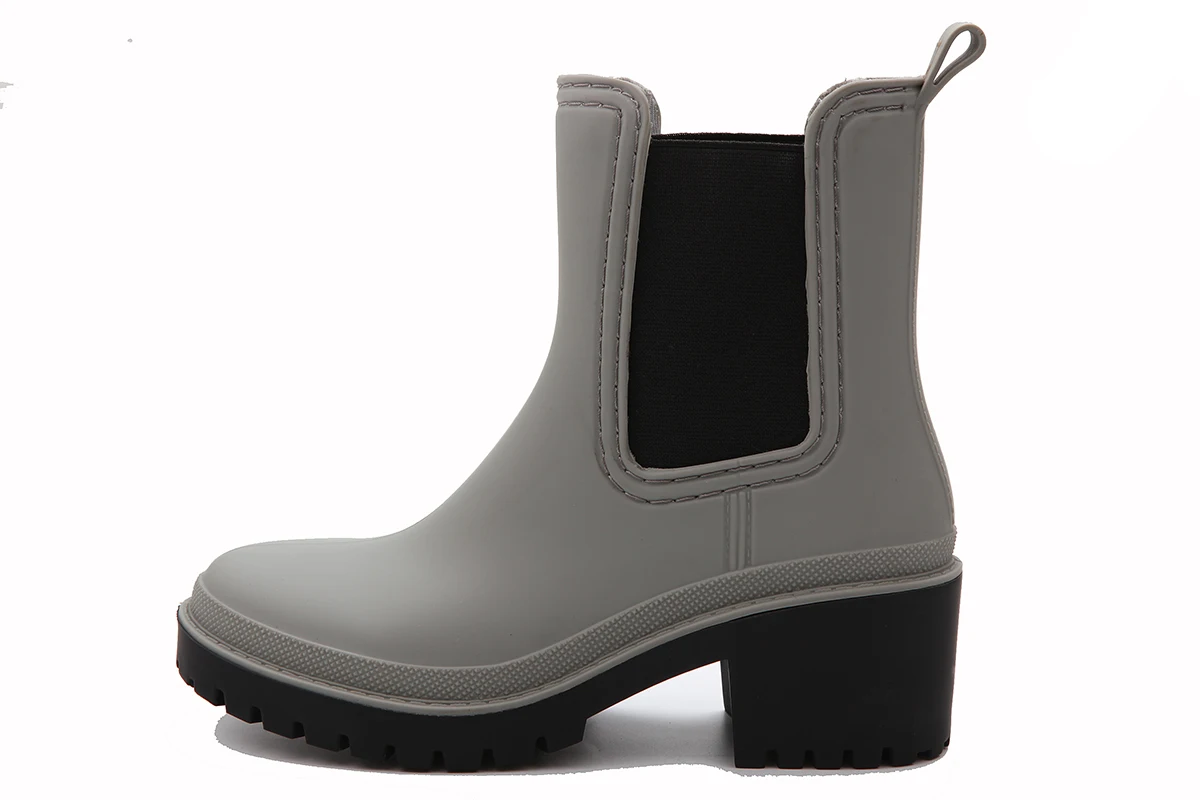 Rain Shoes Disposable Boot & Shoe High Heel Ankle Pvc Customize Thick Extra Large Waterproof Ladies for Women Adult 100% CN;ZHE