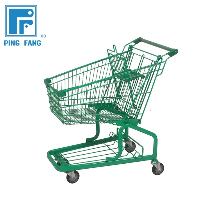 Hot Sale German Style Metal Supermarket Shopping Cart German Supermarket Trolley