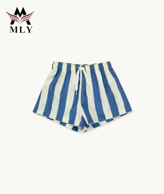Printed kids swimwear boys swim trunks hot sale custom made kids swim shorts