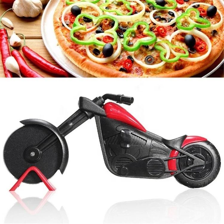
Cute Design Motorcycle Pizza Cutter SW-BA18 