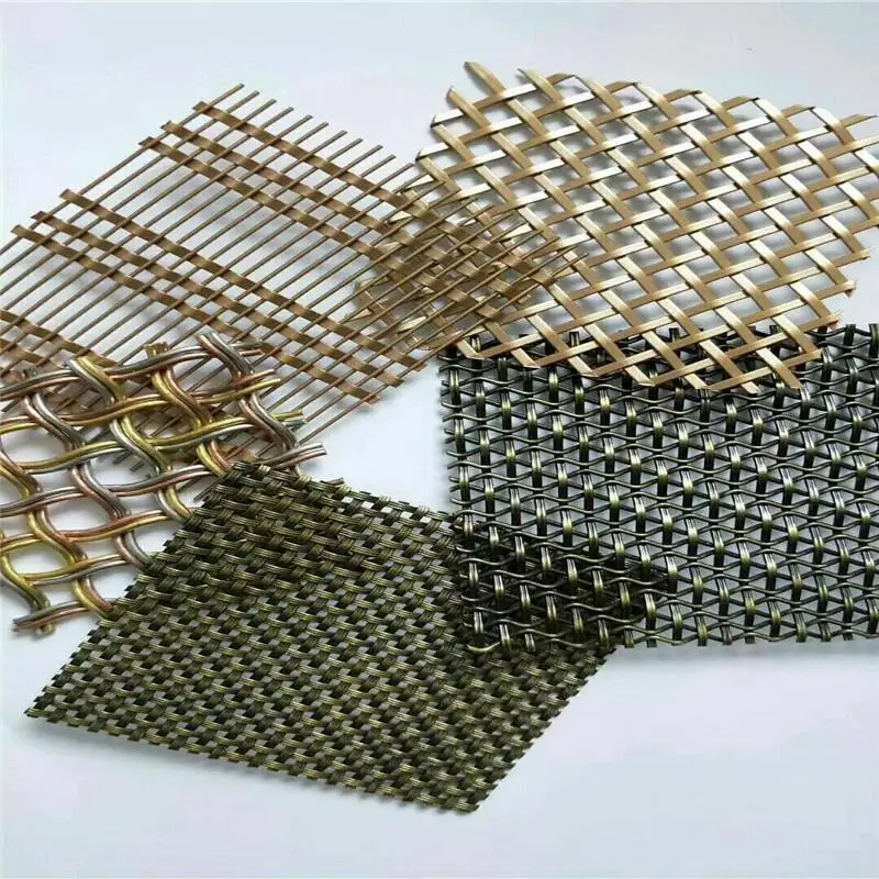Architectural Ceiling Fence Decorative Aluminum Mesh Screen Metal Expanded Mesh Panel
