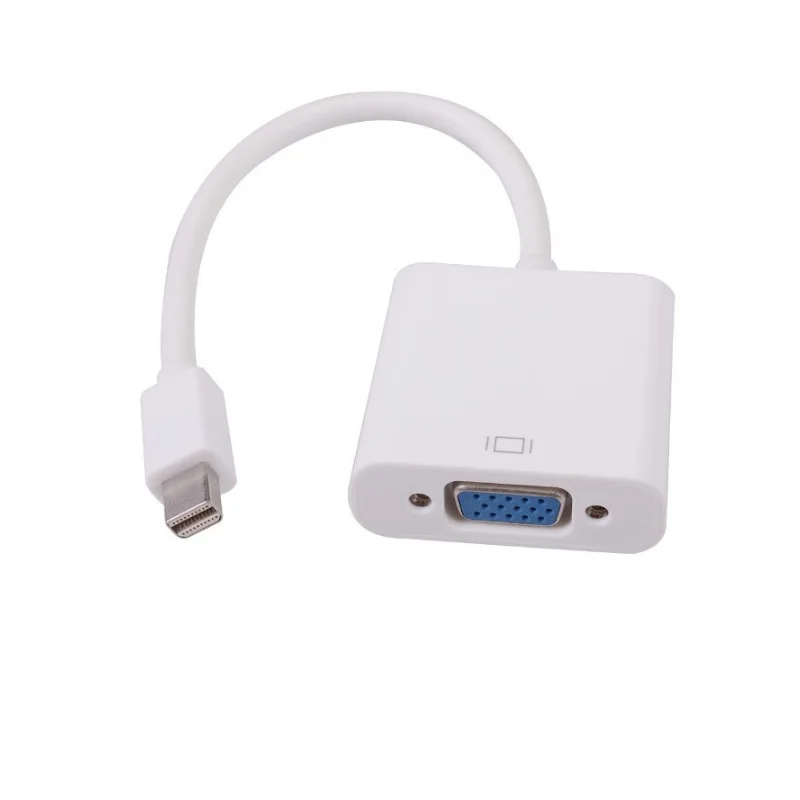 Mini DP Display Port male to VGA female Adapter Mini DP to VGA Converter for MacBook Pro Surface Pro Monitor