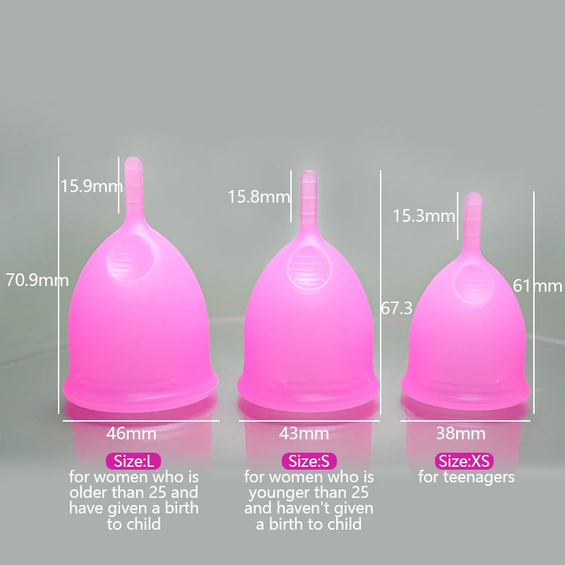 Wholesale Copa Menstrual Cup Collector Black Reusable Silicone Menstrual Cups Menstrual Cup Single Pack