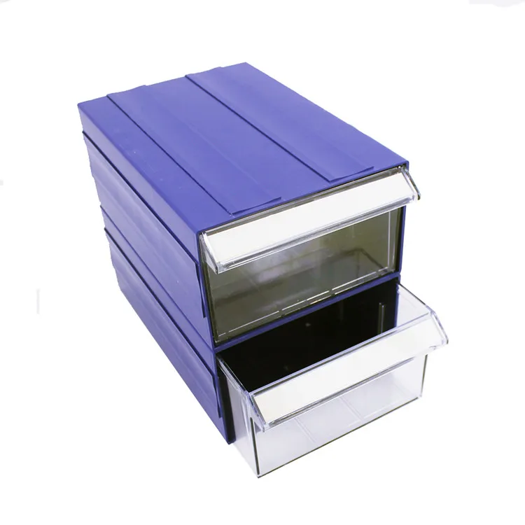 Good quality plastic stackable custom plastic drawers storage box