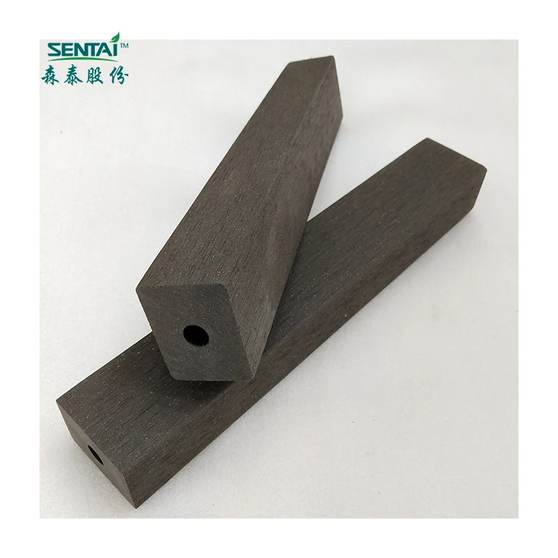 51*38mm  wood plastic composite wpc keel for decking durable Eco wpc composite solid joist wpc decking joist support ST08S
