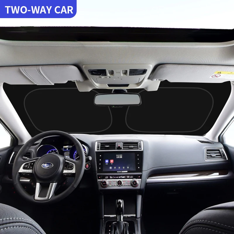 Для Subaru Outback Forester XV Складной автомобильный солнцезащитный козырек Солнцезащитный Теплоизоляционный UVsunshade аксессуары для переоборудования