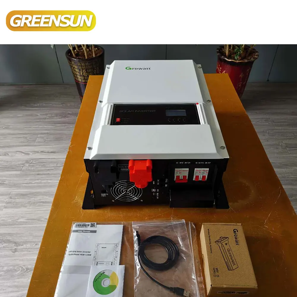 China OEM off grid Solar power system 5KW 12KW Off Grid Solar Inverter Pure Sine Wave Super Capacitor Connect Network for h