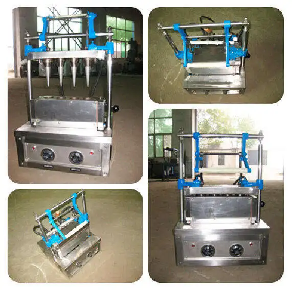 Stainless Steel Ice Cream Tray Cone Egg Rolls Machine Ice Cream Egg Tray Make Machine