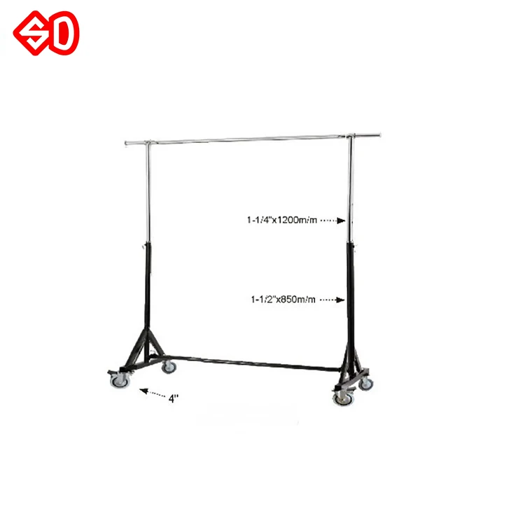 heavy duty display stand cloth hanger rack garment rack
