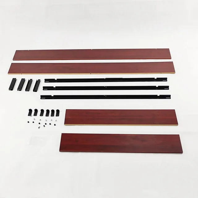 Easy to assemble 10-inch high model bedroom furniture reception bed queen size bed frame